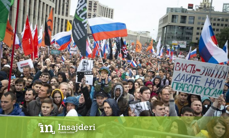 Rusia minimizon rëndësinë e protestave në Moskë
