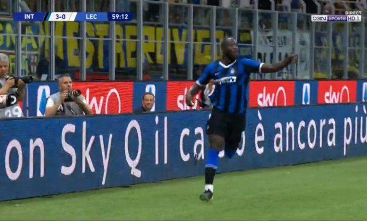 Lukaku shënon golin e parë me fanellën e Interit [Video]