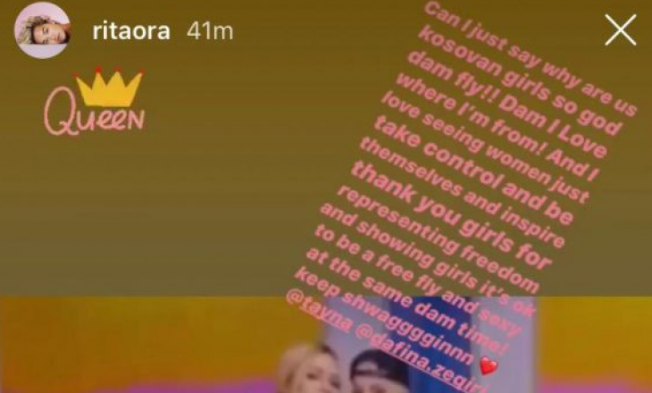 Rita Ora krenohet me Dafinën dhe Taynen: Janë kaq të mira