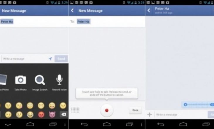 Facebook përgjoi dhe mblodhi mesazhet me zë nga përdoruesit