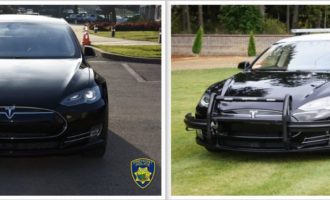 Vetura elektrike Tesla e policisë amerikane mbetet pa bateri derisa po ndiqte të dyshuarin, dikush kishte harruar ta mbushë