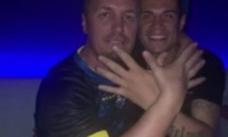 Blero dhe Granit Xhaka festuan së bashku pas ndeshjes Angli – Kosovë