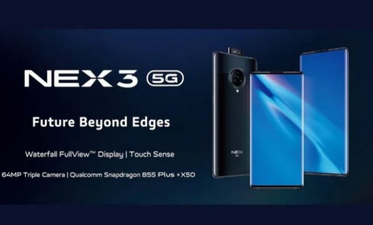 Vivo lanson telefonin Nex 3 me kamerë 64MP dhe ekran gati pa korniza