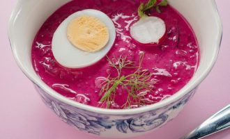 Supë e ftohtë me panxhar, receta e jetëgjatësisë