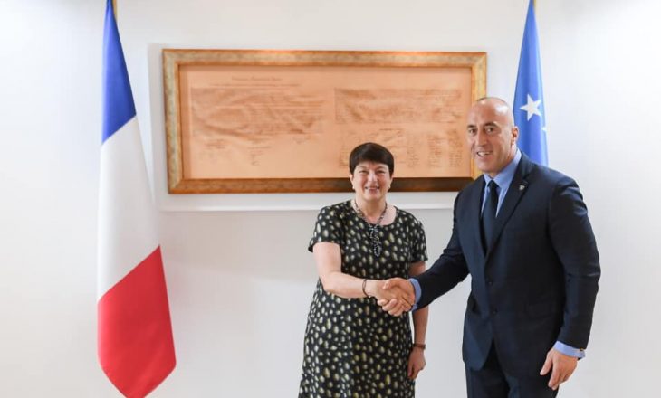 Haradinaj pret në takim ambasadoren e re të Francës