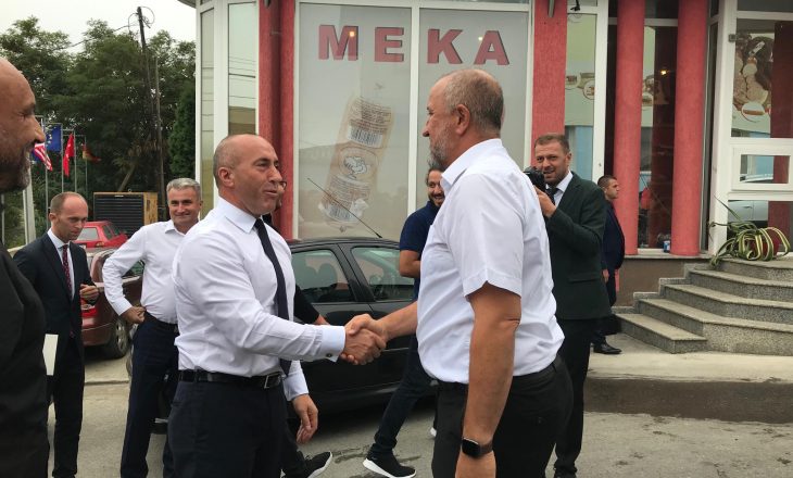 Haradinaj: Sot, isha dëshmitar i kapacitetit mbresëlënës të prodhimit cilësor në kompaninë “Meka”