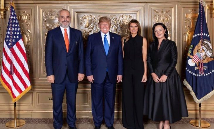 Edi Rama takohet me Donald Trump