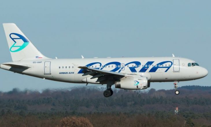 Adria Airways ka pushuar përkohësisht fluturimet më 24 dhe 25 shtator
