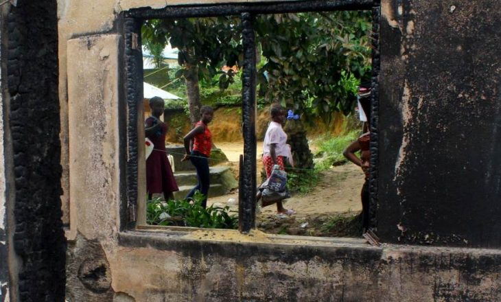 Zjarr në një shkollë në Liberi, së paku 27 njerëz kanë pësuar, më së shumti fëmijë
