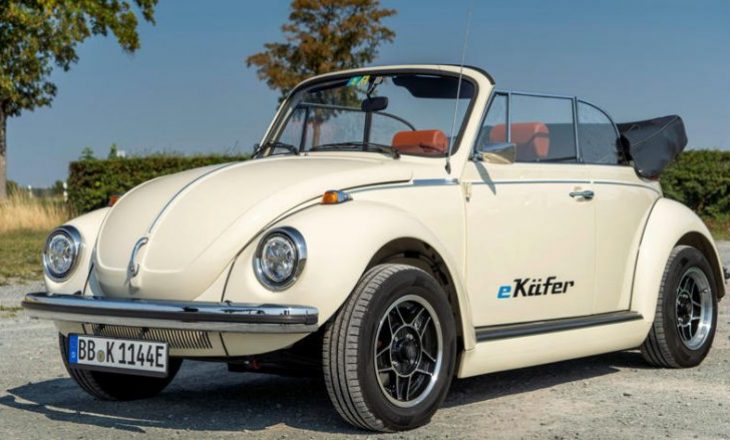 Volkswagen Beetle me dukjen e vjetër, që mund të lëvizë me bateri