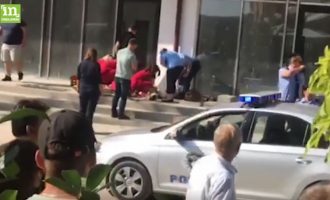 Të shtrirë e të përgjakur – Pamje ekskluzive nga vrasja në Prishtinë