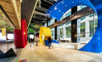 Brenda zyrës kryesore të Google