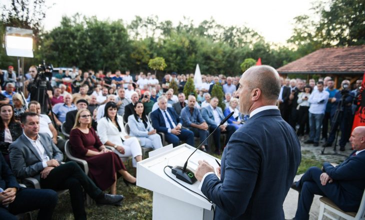 Haradinaj nga fshatrat e Pejës: Vota për konceptin 100% është siguri për Kosovën