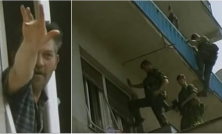 Uzurpimet e banesave, KFOR-i britanik i hynë nga dritarja serbit në Prishtinë