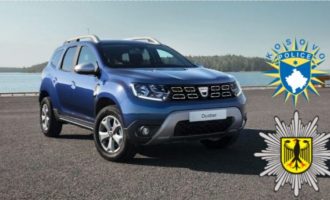 Policia e Kosovës pranon 10 vetura Dacia Duster donacion nga Policia e Gjermanisë