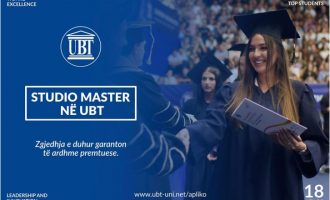STUDIO MASTER NË UBT, JEPI DIPLOMËS TËNDE VULËN E DALLIMIT