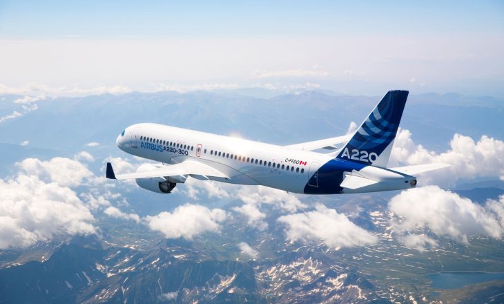 Defekte në motorë, Airbus A220 ndryshon rregullat e fluturimeve