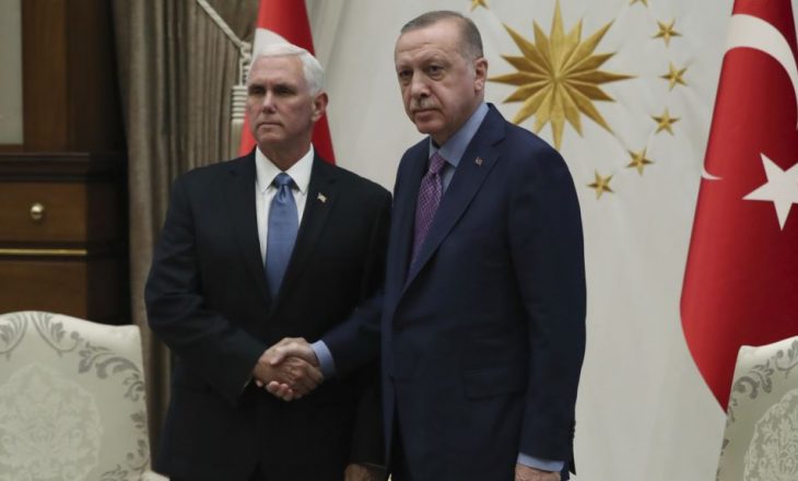SHBA dhe Turqia arrijnë marrëveshje për armëpushim në Siri