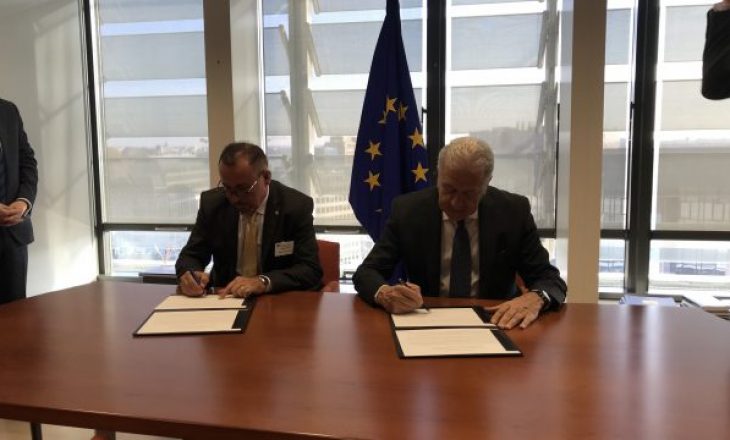 Ministri Mustafa nënshkroi marrëveshjen për zbatim të planit kundër terrorizmit në Bruksel