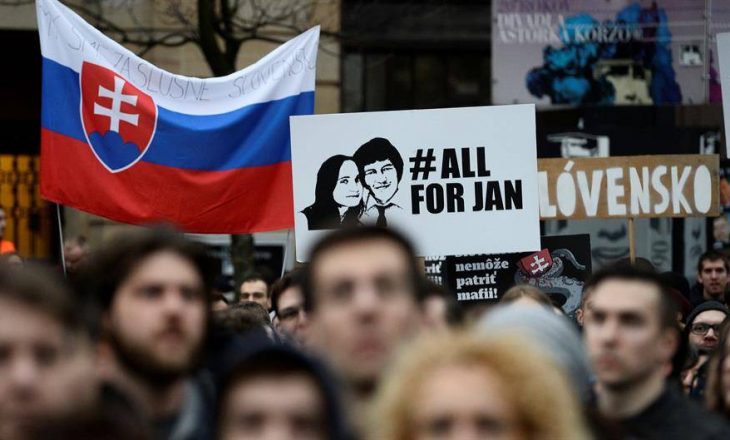 Ngrihen aktakuzat kundër katër peronave për shkak të vrasjes së gazetarit sllovak Jan Kuciak
