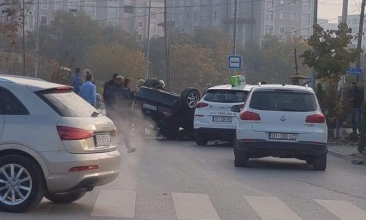 Policia jep detaje për aksidentin në Emshir ku u rrokullis një veturë