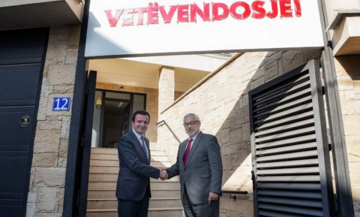 Kurti e njofton ambasadorin zviceran se prioritet e ka shtetndërtimin demokratik