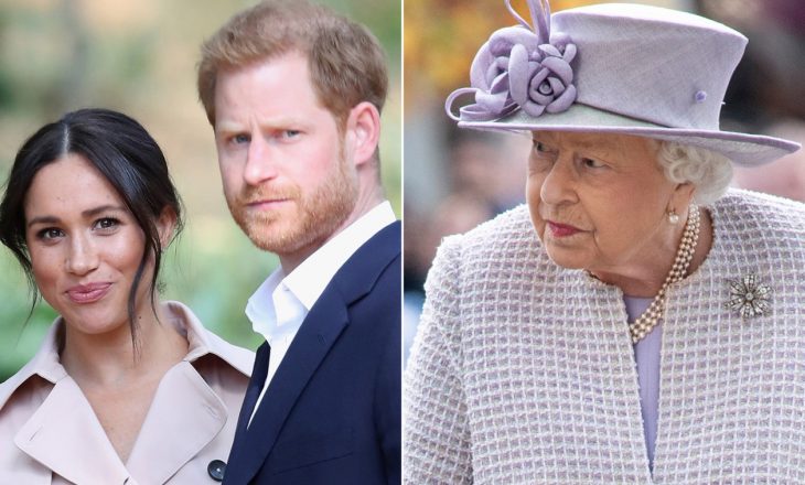 Mbretëresha e Britanisë heq foton e Harry dhe Markle nga Pallati Mbretëror