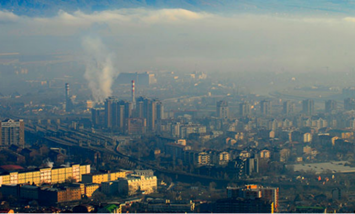 Kjo është shkalla e ndotjes së ajrit sonte në Prishtinë
