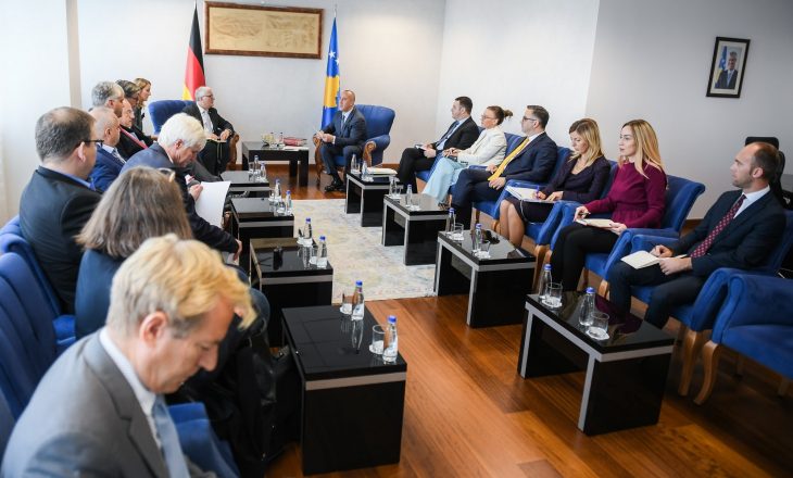 Haradinaj: Qëndrimi i Gjermanisë për mosndryshim të kufijve është tejet i rëndësishëm