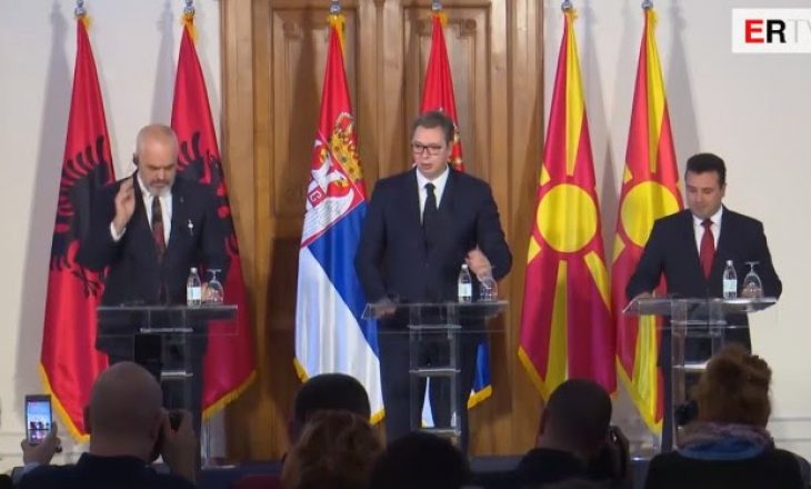 Rama, Vuçiq, Zaev dakordohen për lëvizjen e lirë të mallrave dhe njerëzve