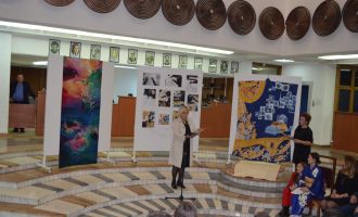 Zëvendësministrja Leonora Morina Bunjaku mori pjesë në hapjen e ekspozitës së Kimonës