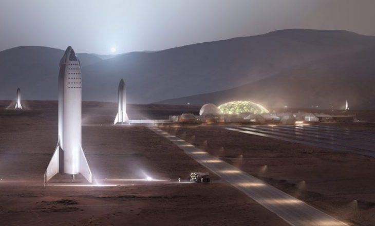 Elon Musk për ndërtimin e qytetit në Mars i nevojiten 20 vite punë dhe 1,000 anije kozmike