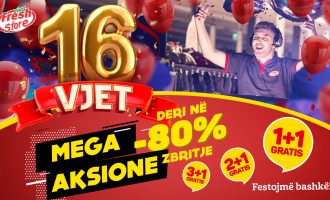 16 vite SUKSES, 16 ditë MEGA AKSIONE!