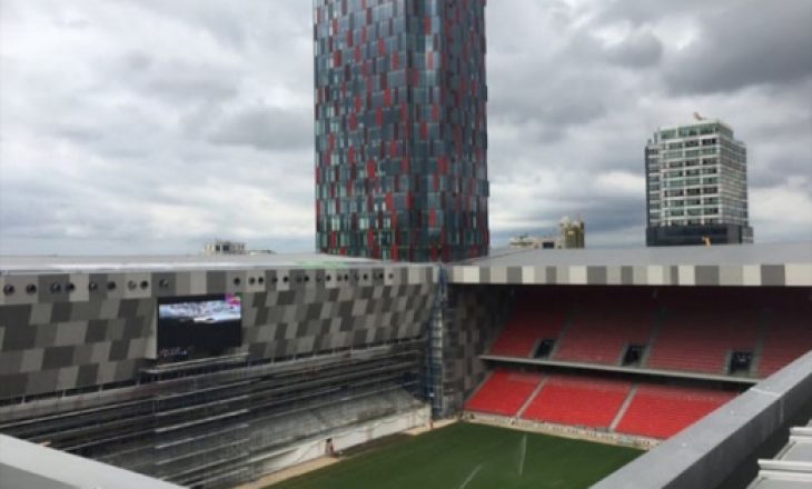 UEFA mbërrin në Tiranë për Arenën Kombëtare