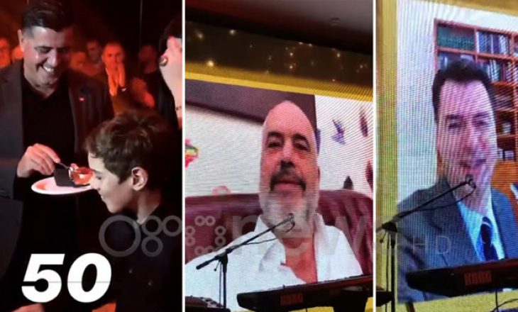 Lutfi Haziri festoi 50 vjetorin, shikoni surprizën që i bëri Rama e Basha