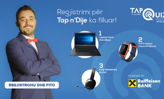 A doni me fitu laptop, ore apo kufje sonte? Quizi Tap n’Dije në GjirafaVideo