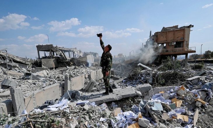 OKB heton bombardimet në Siri