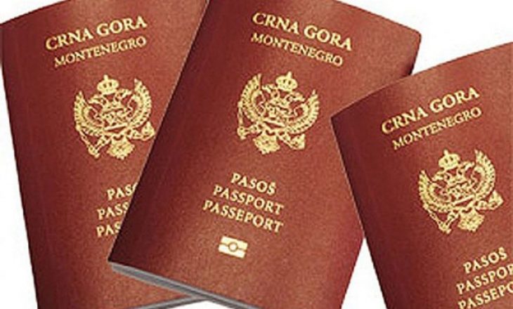 Në Mal të Zi më shumë pasaporta se qytetarë