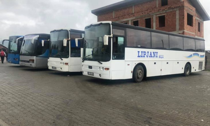 Shtatë kompani të autobusëve në Lipjan, rrisin çmimet e biletave për 40 për qind