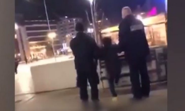 Momenti kur një grua tenton ta vras veten duke kërcyer nga ura e Ibrit, e shpëton Policia