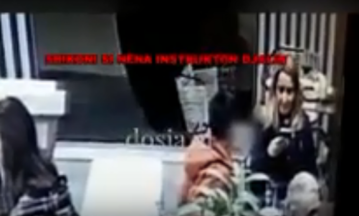 Nëna shqiptare mëson djalin të vjedhë celularin, harron kamerat