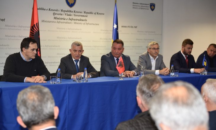 Mirënjohje për Ministrinë e Infrastrukturës dhe Transportit nga Ambasada e Shqipërisë në Kosovë