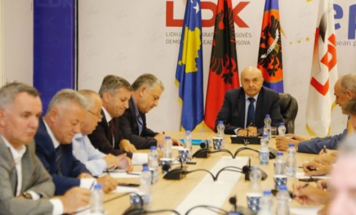 Bisedimet me VV-në – LDK mbanë mbledhjen e Këshillit të Përgjithshëm