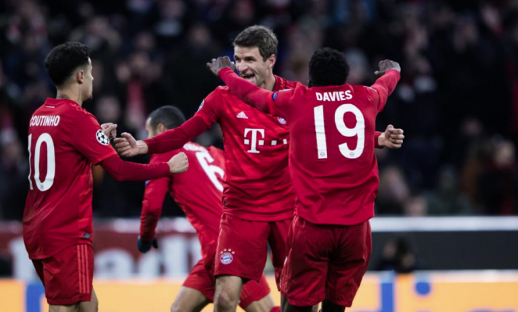 Bayerni mposht Tottenhamin me lehtësi, e përfundon grupin me 6 fitore [Video]