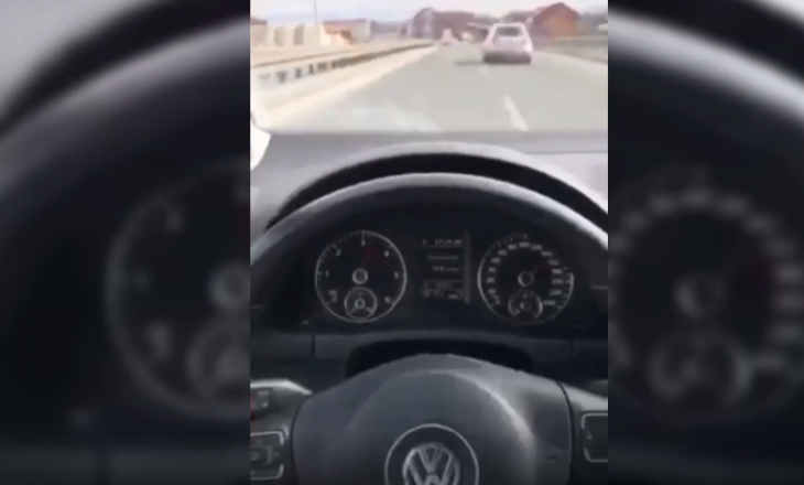 Vozitje e çmendur e një qytetari në Fushë Kosovë