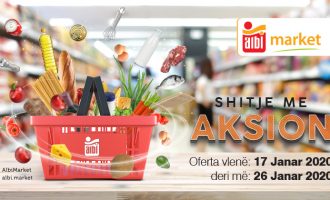 Albi Market sjell fletushkën e zbritjeve, zbritje këto që zgjasin deri me 26 janar
