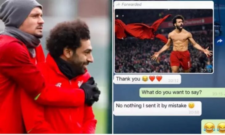 Lovren publikon mesazhet e shkëmbyera me Salah në ‘Whatsapp’