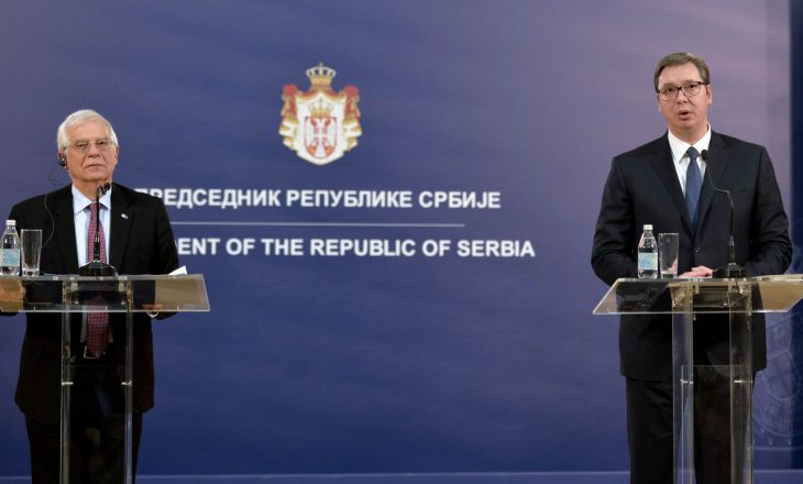Vuçiq: Borrel ka thënë se pa marrëveshje me Kosovën s’ka anëtarësim në BE