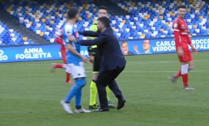 Hysaj reagoi ndaj gjyqtarëve, u ndalua nga Gatusso