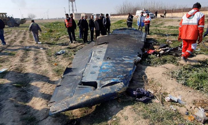Irani e pranon: Kërkojmë falje, ne e qëlluam gabimisht aeroplanin e Ukrainës